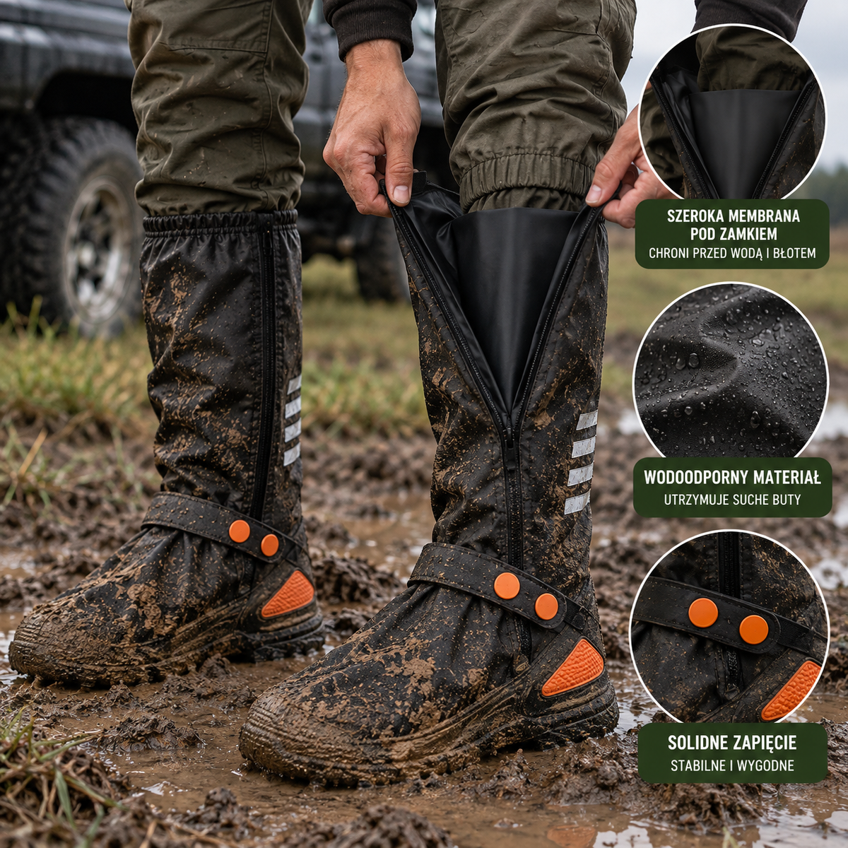 Wodoszczelne Osłony na Obuwie |  MUDDY™